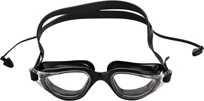Endless EL1002 Stylish Swimming Goggle with Anti-Fog and UV Protection | Material: Silicon, Plastic | With Adjustable Strap and Ear Buds | Soft Silicon Gasket for Leak Proof | With Hard Case