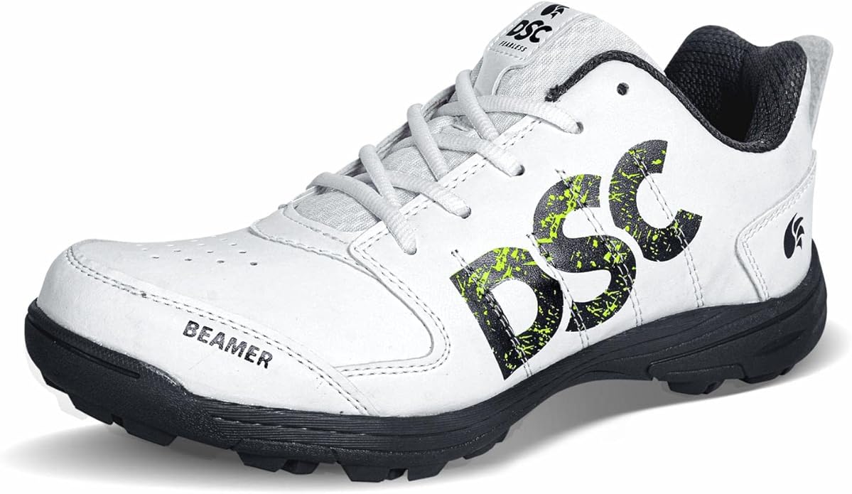 DSC Beamer Cricket Sport Shoes | for Kids | Material: Polyvinyl Chloride | Breathable, Lightweight & Highly Durable | Long Lasting Performance