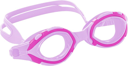 Endless EL1001 Swimming Goggle with Anti-Fog and UV Protection | Attached Ear Buds and Adjustable Strap | Soft Silicone Gasket for Leak Proof | With Hard Case | Size: Free Size | Material : Silicon, Rubber