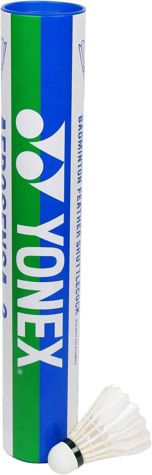 Yonex Aerosensa 2 Shuttlecocks, Pack Of 12 (White)