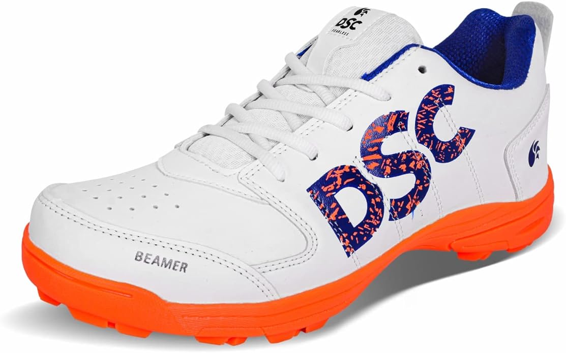 DSC Beamer Cricket Sport Shoes | for Kids | Material: Polyvinyl Chloride | Breathable, Lightweight & Highly Durable | Long Lasting Performance