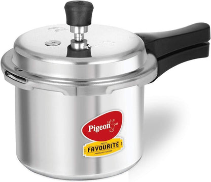 Pigeon Favorite Al Outer Aluminum Pressure Cooker, Silver