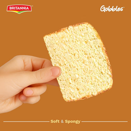 Britannia Vanilla Flavored Cake Soft & Moist Eggless Dessert Perfect Snack for Kids & Tea Time 7.05oz (200g)