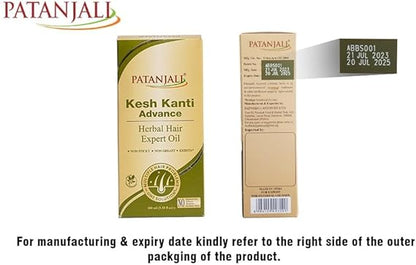 Patanjali kesh Kanti herbal Hair Expert Oil - 100ml / 3.38 fl oz