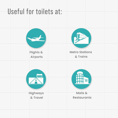 PeeBuddy Disposable Paper Toilet Seat Covers | 80 Count | Disposable Toilet Seat Covers for Women | Soft, Hygienic & Travel-Friendly Seat Covers for Public Restrooms