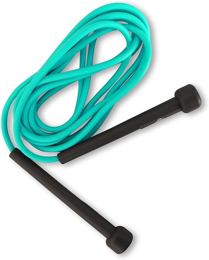 Nivia Trainer Skipping Rope for Men & Women | Size: Free and Adjustable | Material: Polyvinyl Chloride | Use for Cardio Exerice, Workout, Warmup & Weight Loss Training