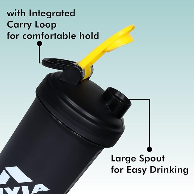 NIVIA Street Sports Water Bottle Shaker | Capacity: 750 ml | Material: Plastic | For Kids, Men & Women | Use During of Cycling, Gym, Running & Training