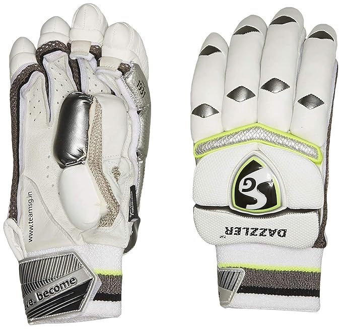 SG Dazzler LH Batting Gloves, Adult