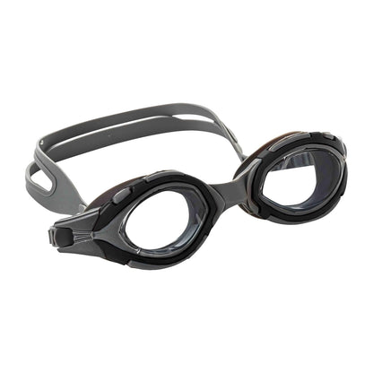 Endless EL1001 Swimming Goggle with Anti-Fog and UV Protection | Attached Ear Buds and Adjustable Strap | Soft Silicone Gasket for Leak Proof | With Hard Case | Size: Free Size | Material : Silicon, Rubber