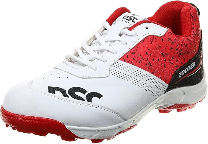 DSC Zooter Cricket Sport Shoes | Material: Polyvinyl Chloride | for Men & Boys | Lightweight | Improved Stability in The Game