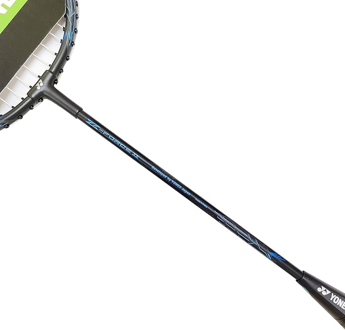 YONEX Aluminium Z-Force II Beginners Strung Badminton Racquet with Full Cover (Black)