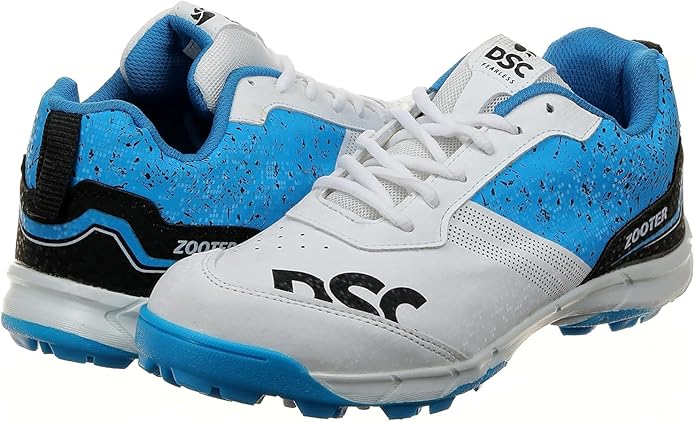 DSC Zooter Cricket Sport Shoes | Material: Polyvinyl Chloride | for Men & Boys | Lightweight | Improved Stability in The Game