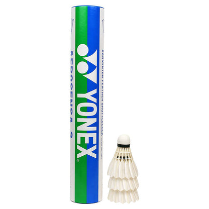 Yonex Aerosensa 2 Shuttlecocks, Pack Of 12 (White)