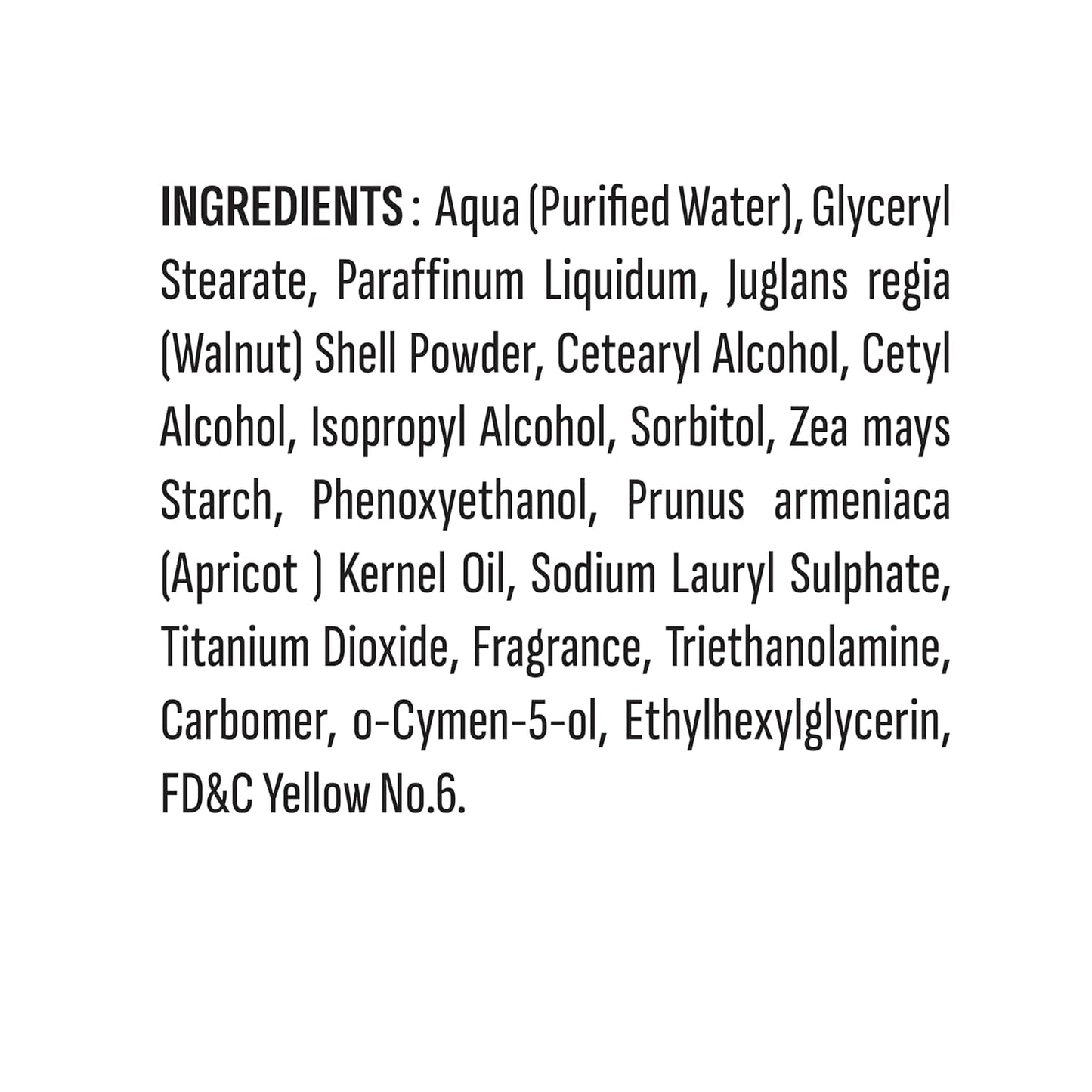 Walnut Face Scrub for Deep Exfoliation, Natural Walnut Granules for Smooth & Clear Skin, Gentle Daily Facial Scrub, 150g (Pack of 2)