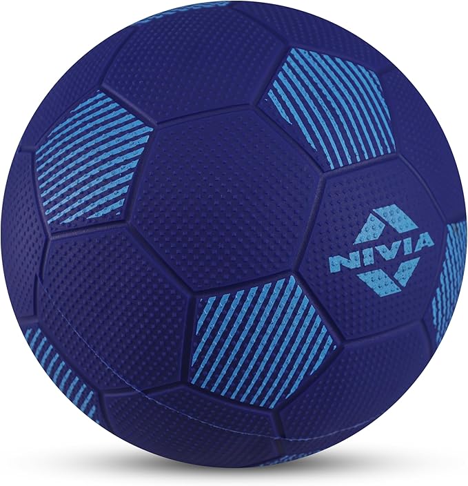 Nivia Home Play Football | Material: Rubber | Machine Stitched | 32 Panel | Hobby Playing Ball | Soccer Ball