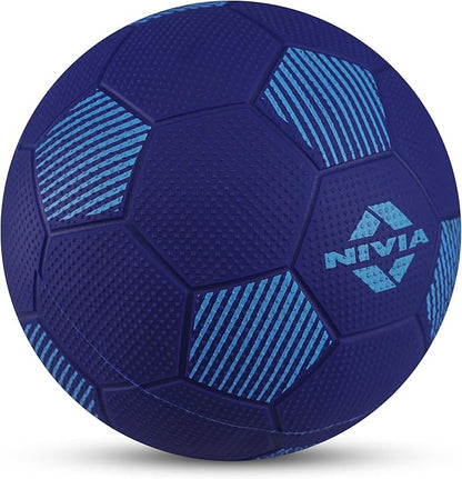 Nivia Home Play Football | Material: Rubber | Machine Stitched | 32 Panel | Hobby Playing Ball | Soccer Ball