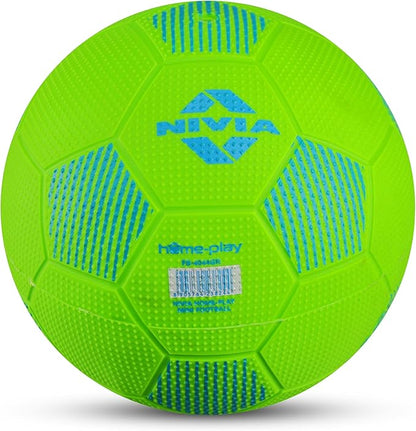 Nivia Home Play Football | Material: Rubber | Machine Stitched | 32 Panel | Hobby Playing Ball | Soccer Ball