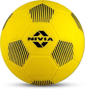 Nivia Home Play Football | Material: Rubber | Machine Stitched | 32 Panel | Hobby Playing Ball | Soccer Ball