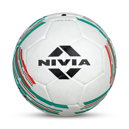 Nivia Country Colour Molded Italy Football | Color: Red | Size: 3 | Machine Stitched | Rubberized Moulded | 12 Panel | Waterproof | Soccer Ball