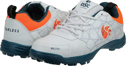 DSC Belter Cricket Sport Shoes | for Men and Boys | Closure: Lace-Up | Lightweight Outsole | Durable & Comfortable | Superior Grip | Eva Sock Liner