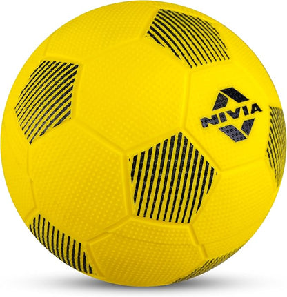 Nivia Home Play Football | Material: Rubber | Machine Stitched | 32 Panel | Hobby Playing Ball | Soccer Ball