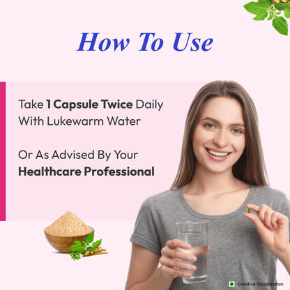 Patanjali Nutrela Ashwagandha Capsules 1720 mg | Natural Sleep Support & Relaxation Supplement | Stress Relief, Calm Mind & Better Sleep | 120  Capsules |  Vegetarian   | For Adults