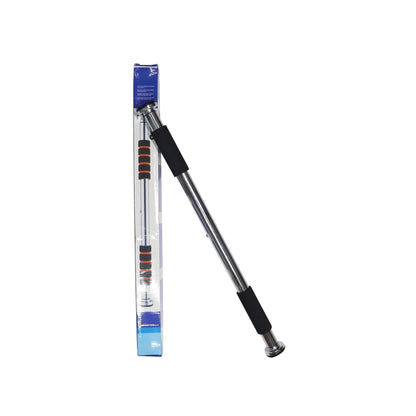 Endless EL1035 Stainless Steel Adjustable Pull Up Bar for Home Doorway | Material: Stainless Steel | For Strengthening Exercises at Home or Gym with Anti-Skid Cushion Grip | For Adult, Men and Women