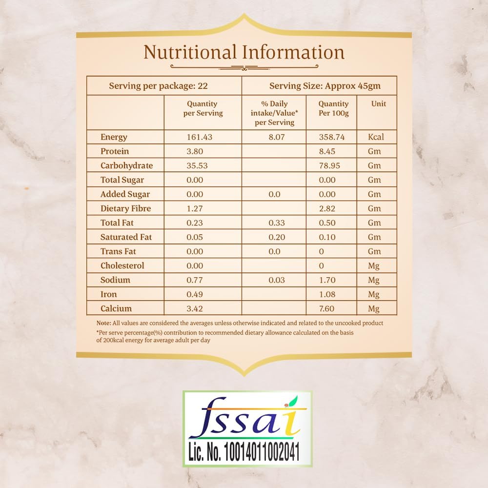 Daawat Pulav Basmati Rice 1Kg| Pearly slender Grains| Cooked Grain Upto 18mm| Long & Fluffy Pulav Rice