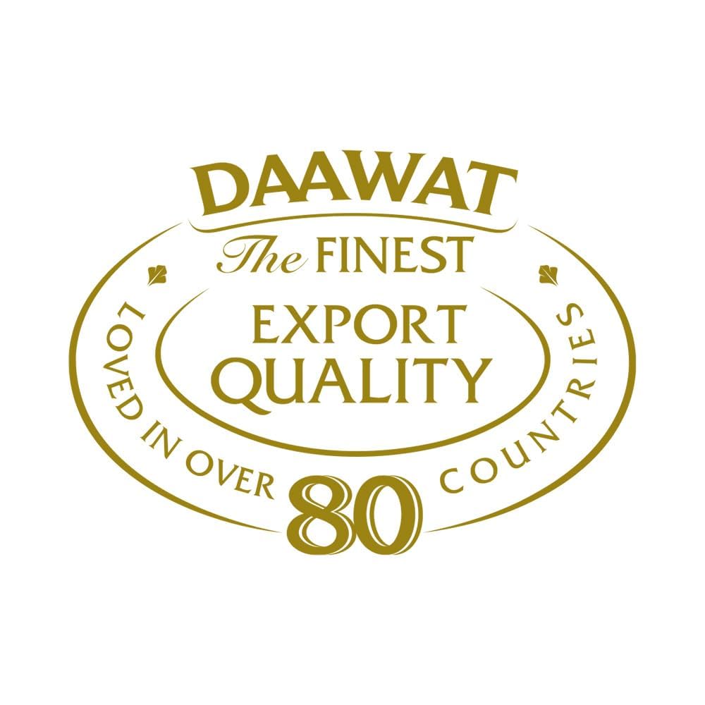 Daawat Biryani Basmati Rice, 5 Kg| World s Longest Rice Grain expands 24mm | Tasty, Non-sticky & Rich Aroma |Naturally Aged