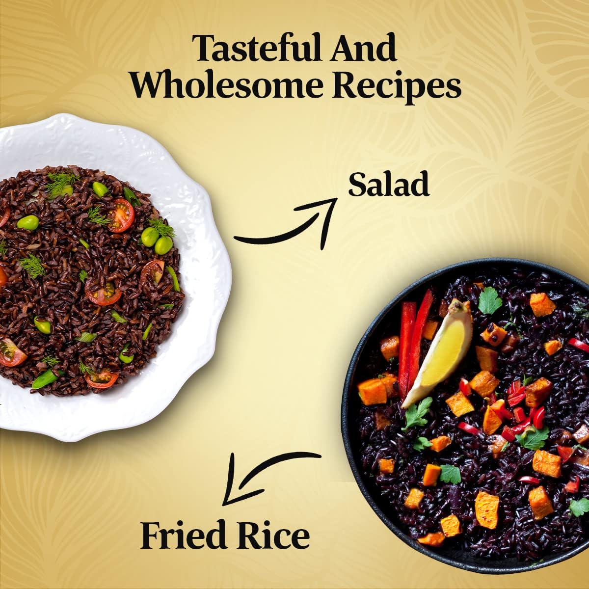 Daawat Black Rice Immuno Plus | 1KG Pack | Superfood with High Protein, Rich in Antioxidants, Low Fat & High Fibre | Whole Grain Gluten-Free Rice | Immunity Booster