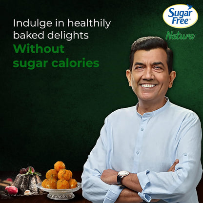 Sugar Free Natura Sweetener Pellets, Zero Added Sugar Tabletop Sweetener Tablets, Low Calorie Sugar Substitute for Tea & Coffee, 300 Pellets (Pack of 4)