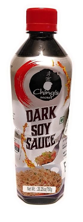 Ching's Dark Soy Sauce | 750g Bottle | Rich and Flavorful Soy Sauce for Cooking, Stir-Fries, and Marinades – Indo-Chinese Cuisine Essential