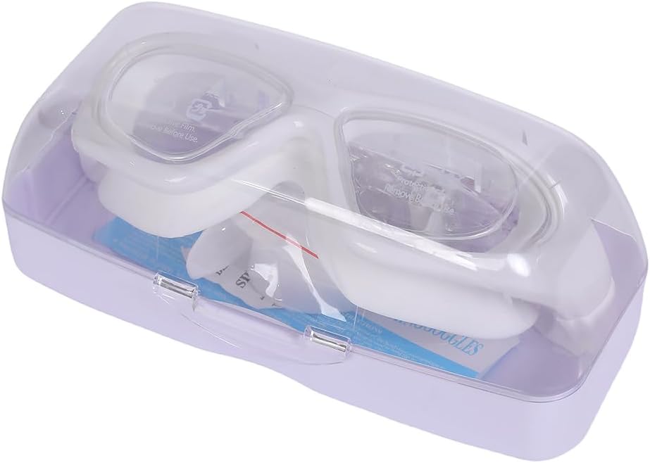 ENDLESS EL1007 Premium Swimming Goggle with Anti-Fog and UV Protection | Material: Silicon, PU | Stylish 180 Degree Wide View Glasses | Soft Silicone Gasket for Leak Proof | With Hard Case