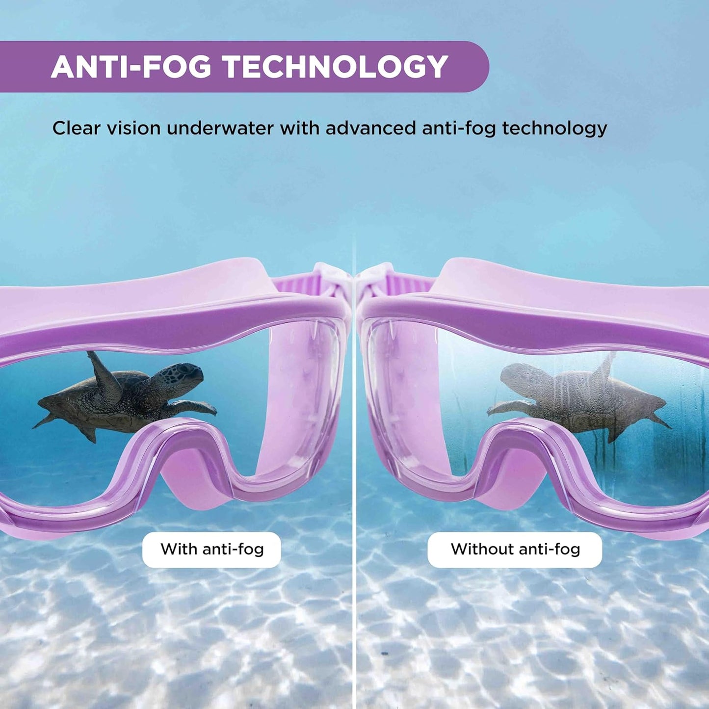 ENDLESS EL1010 Premium Swimming Goggle with Anti-Fog and UV Protection | Material: Silicon, PU | Stylish 180 Degree Wide View Glasses | Soft Silicone Gasket for Leak Proof | With Hard Case