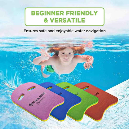 Endless EL1011 Swimming Kickboard With Comfortable Design | Material: EVA | For Beginners Swimming Training Floaters | For Kids and Adults Floating Pads