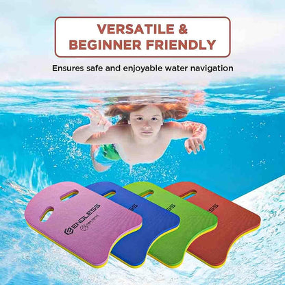 Endless EL1011 Swimming Kickboard With Comfortable Design | Material: EVA | For Beginners Swimming Training Floaters | For Kids and Adults Floating Pads