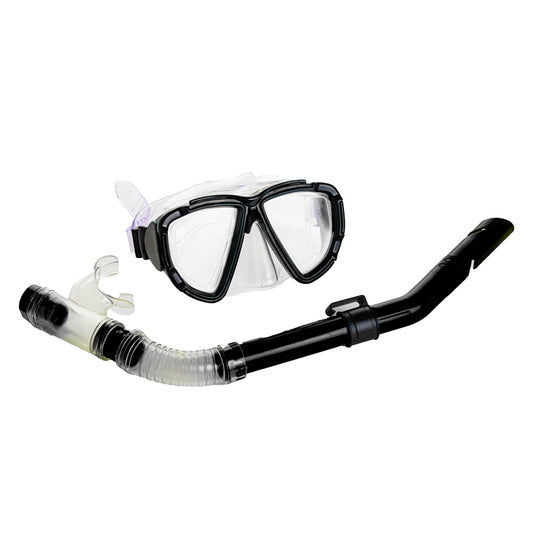 Endless EL1015 Snorkel Mask with Dry Top Breathing System | Material: Silicon, Plastic | with Anti-Fog and UV Protection | Diving Mask with Waterproof Equipment for Adults and Children