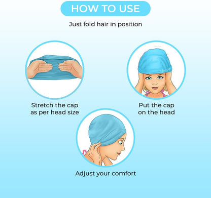 Endless EL1017 Comfortable PU Swimming Cap with Cartoon Design | Material : PU | Elastic Waterproof Swimming Cap for Long and Short Hair with Thicker Edge | For Children