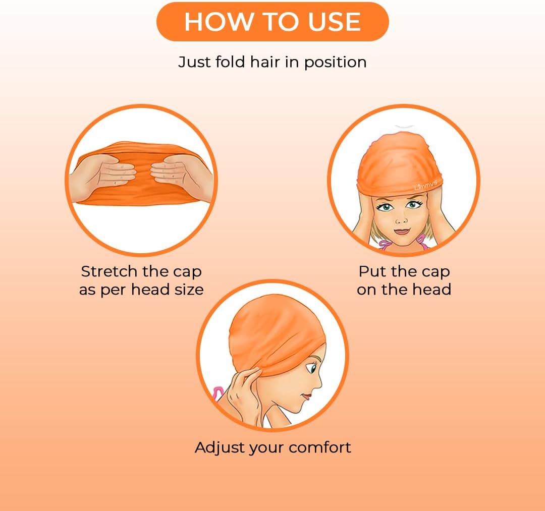 Endless EL1017 Comfortable PU Swimming Cap with Cartoon Design | Material : PU | Elastic Waterproof Swimming Cap for Long and Short Hair with Thicker Edge | For Children