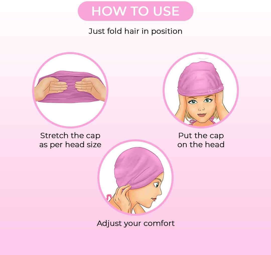 Endless EL1017 Comfortable PU Swimming Cap with Cartoon Design | Material : PU | Elastic Waterproof Swimming Cap for Long and Short Hair with Thicker Edge | For Children