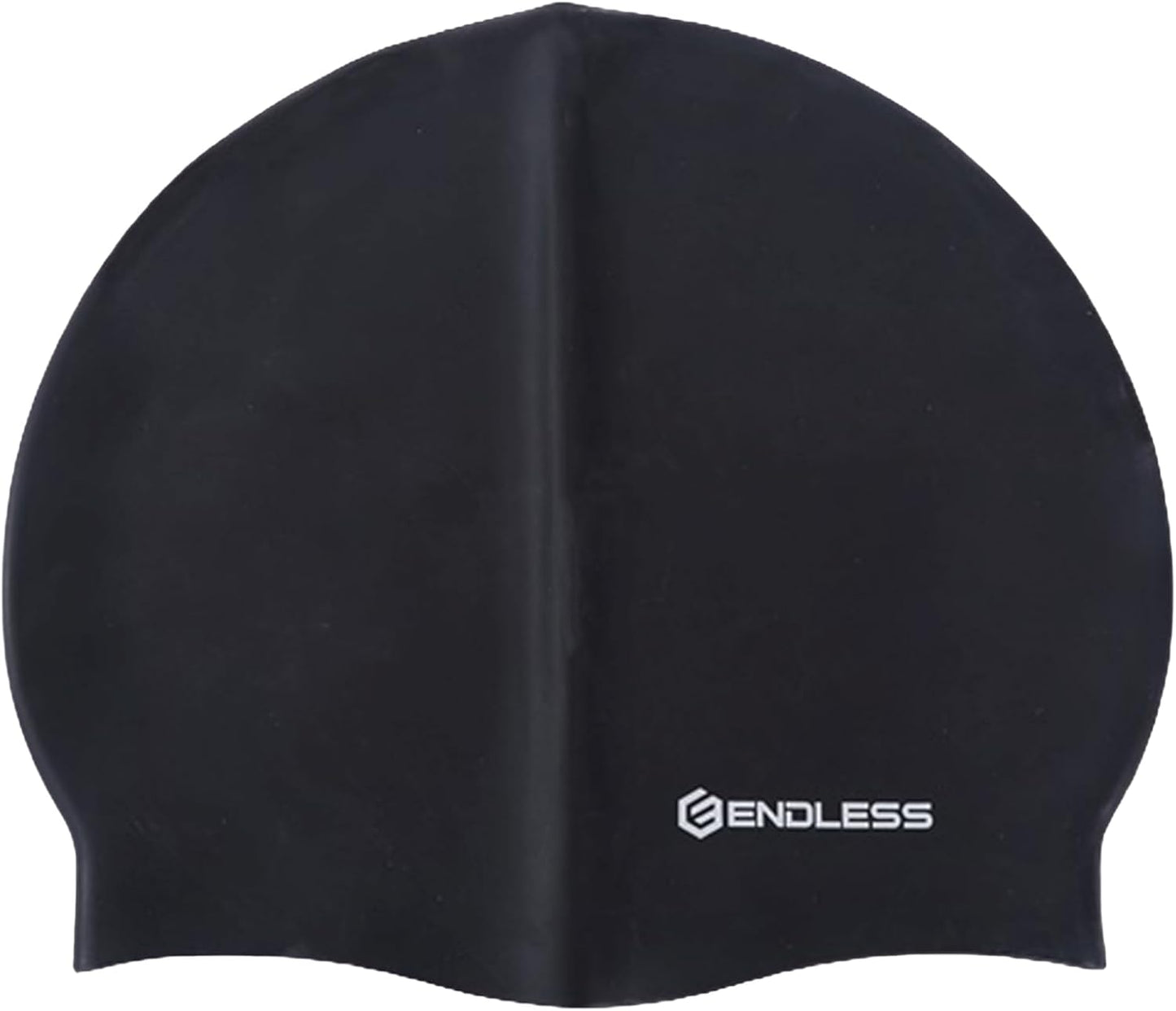 Endless EL1019 Classic Comfortable Plain Silicon Swimming Cap | Material : Silicon | Fully Elastic Waterproof Swimming Cap for Long and Short Hair with Thicker Edge | For Adults, Women and Men