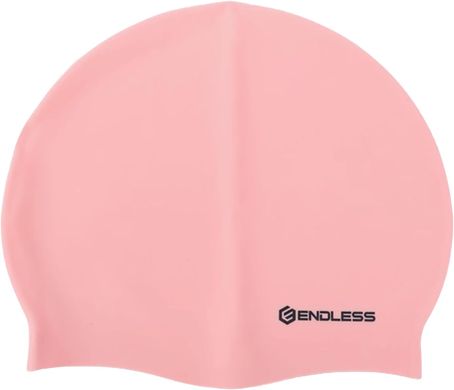 Endless EL1019 Classic Comfortable Plain Silicon Swimming Cap | Material : Silicon | Fully Elastic Waterproof Swimming Cap for Long and Short Hair with Thicker Edge | For Adults, Women and Men