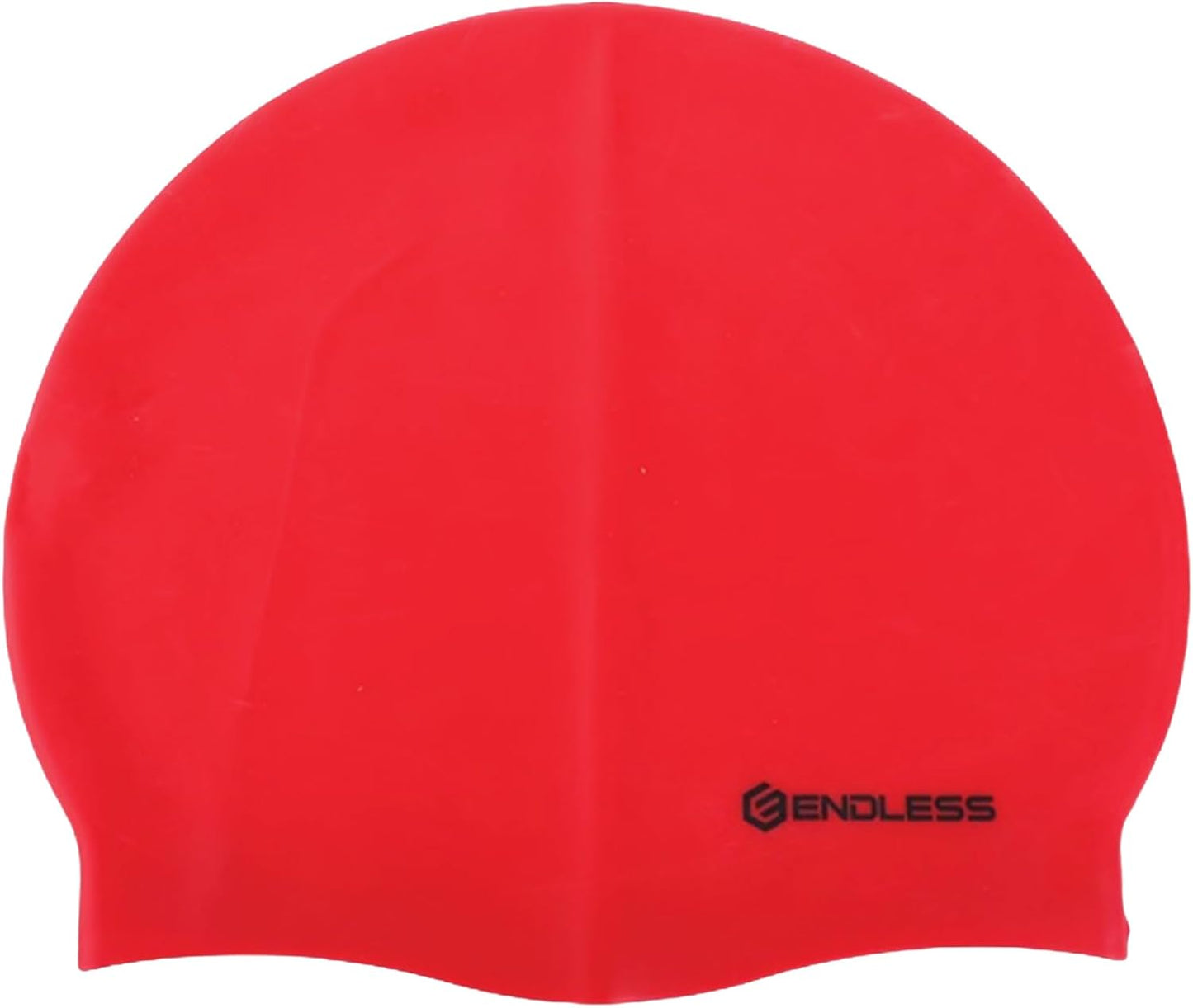 Endless EL1019 Classic Comfortable Plain Silicon Swimming Cap | Material : Silicon | Fully Elastic Waterproof Swimming Cap for Long and Short Hair with Thicker Edge | For Adults, Women and Men