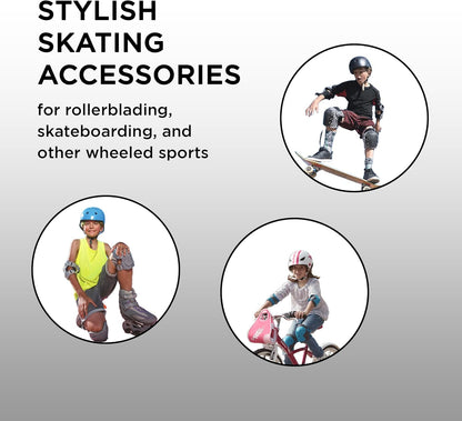 Endless EL1028 Protective Guard Kit for Skating, Cycling and Skateboarding with Knee, Elbow and Wrist Protector | Material: ABS, Nylon | With Adjustable Straps to Fit Perfectly for Adults