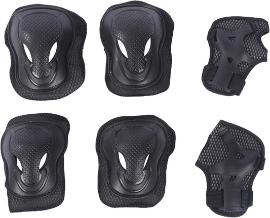 Endless EL1028 Protective Guard Kit for Skating, Cycling and Skateboarding with Knee, Elbow and Wrist Protector | Material: ABS, Nylon | With Adjustable Straps to Fit Perfectly for Adults