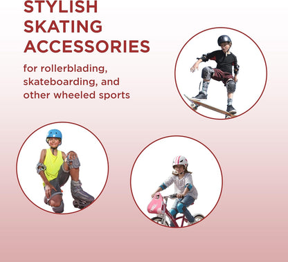 Endless EL1028 Protective Guard Kit for Skating, Cycling and Skateboarding with Knee, Elbow and Wrist Protector | Material: ABS, Nylon | With Adjustable Straps to Fit Perfectly for Adults
