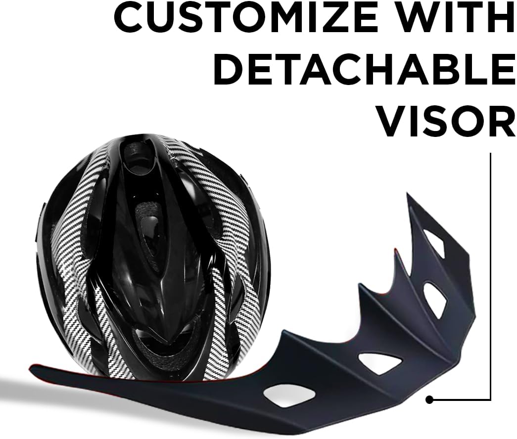 Endless EL1049 Cycle and Skates Helmet with Adjustable Strap | With Inside Cushioning Padding for Comfort | For Adults, Women and Men | Size: Free Size| Material : Polycarbonate, EPS