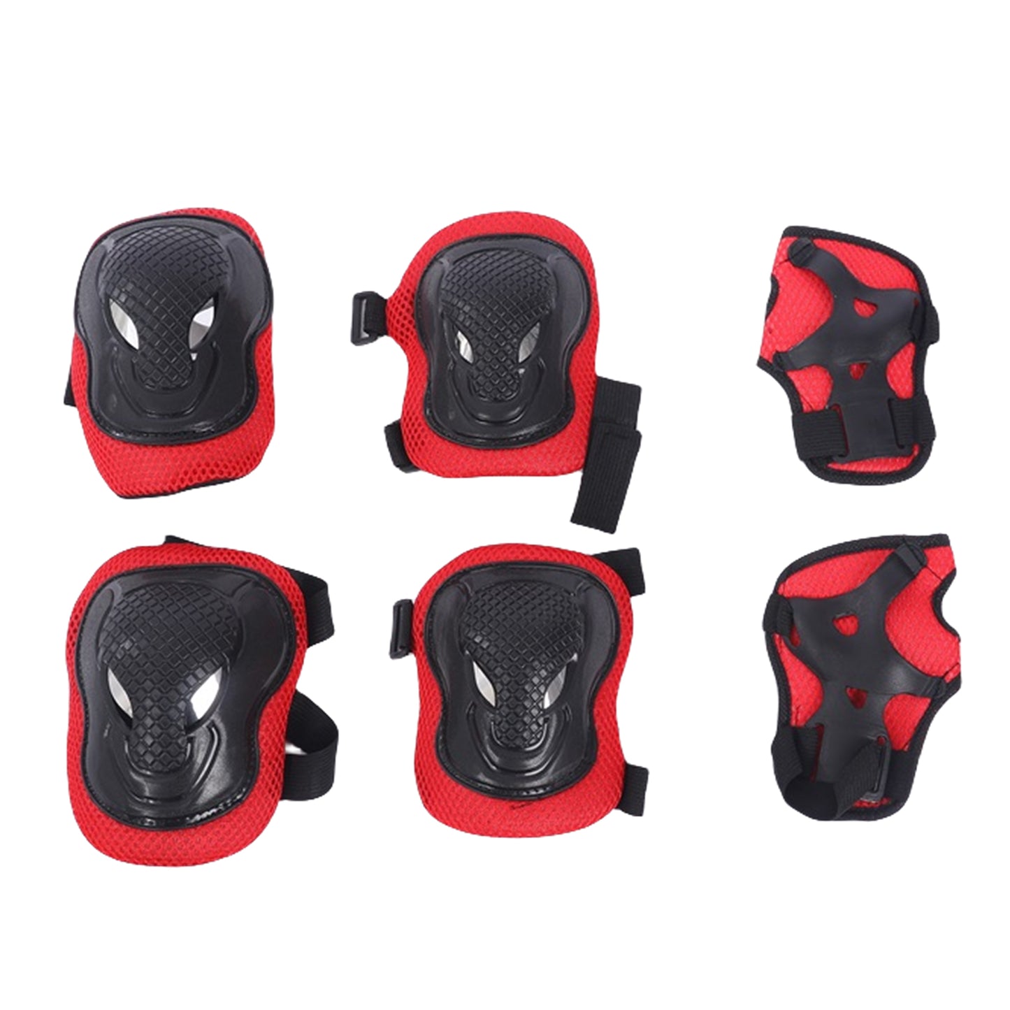 Endless EL1028 Protective Guard Kit for Skating, Cycling and Skateboarding with Knee, Elbow and Wrist Protector | Material : ABS, Nylon | With Adjustable Straps to Fit Perfectly for Adults