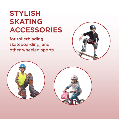 Endless EL1028 Protective Guard Kit for Skating, Cycling and Skateboarding with Knee, Elbow and Wrist Protector | Material : ABS, Nylon | With Adjustable Straps to Fit Perfectly for Adults