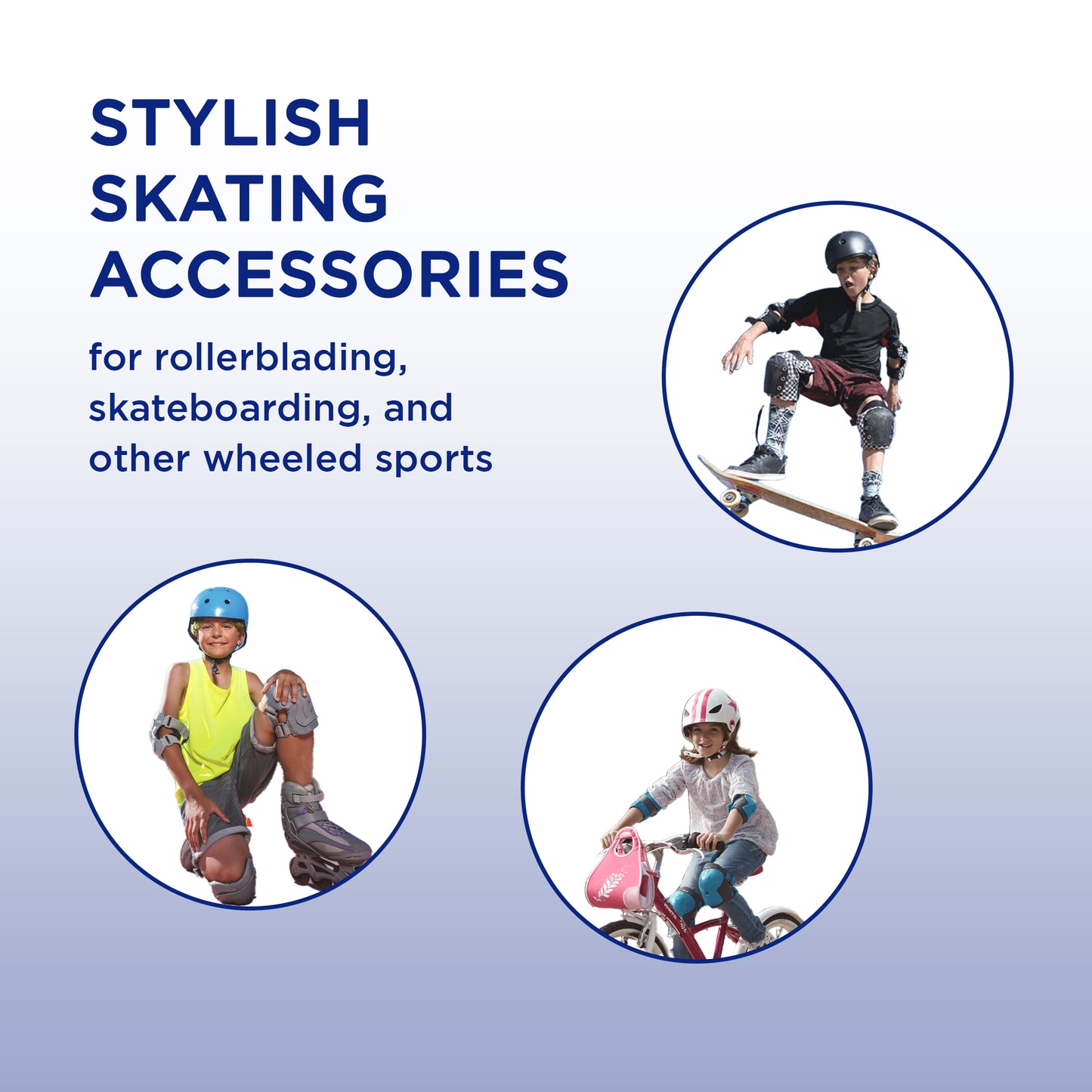 Endless EL1028 Protective Guard Kit for Skating, Cycling and Skateboarding with Knee, Elbow and Wrist Protector | Material : ABS, Nylon | With Adjustable Straps to Fit Perfectly for Adults